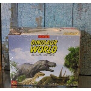 Dinosaur World Playset  NEW with carry case box for storage